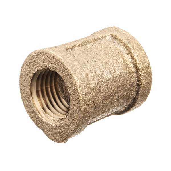 Coupling, Brass, 2 in, F BSPT, Class 125