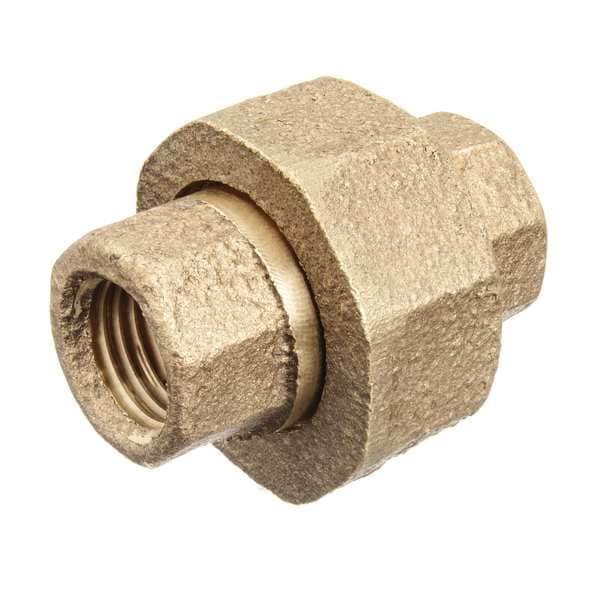 Union, Brass, 1 1/2 in, F BSPT, Class 125