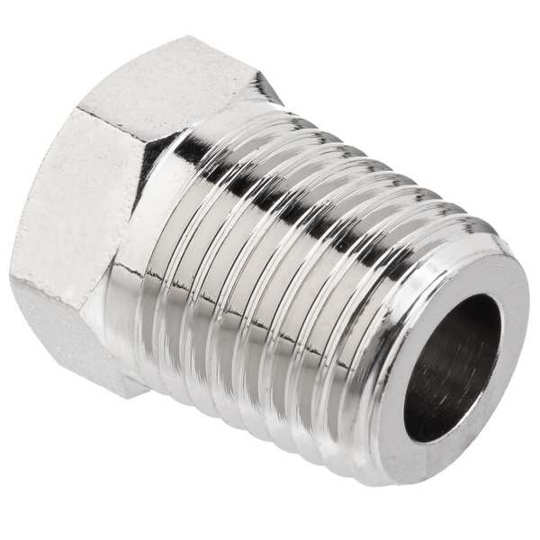 Hex Bushing, Brass, 1/2 x 1/4 in, NPTF