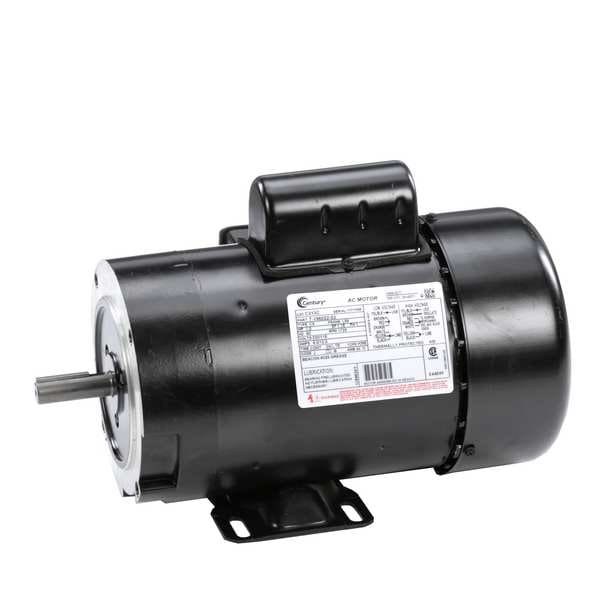 Farm Duty Motor, Capacitor-Start/Induction-Run, 1 HP, 115/230V AC, 1,725 Nameplate RPM, L56 Frame
