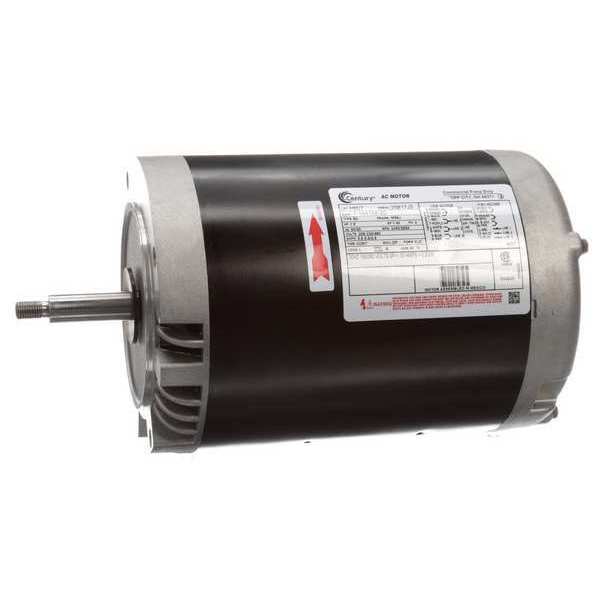 3-Phase General Purpose Pump Motor, 1 1/2 HP, 56J Frame, 208-230/460V AC Voltage