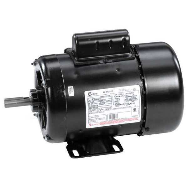 Farm Duty Motor, Capacitor-Start/Induction-Run, 3/4 HP, 115/230V AC, 1,725 Nameplate RPM, K56 Frame