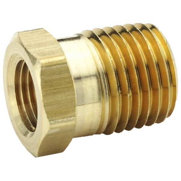 Hex Bushing, Brass, 1/8 x 1/2 in, NPT