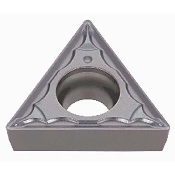Triangle Turning Insert, Triangle, 0.2500 in, TCMT, 0.031 in