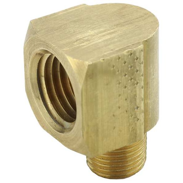 90 Extruded Street Elbow, Brass, 1/8 in