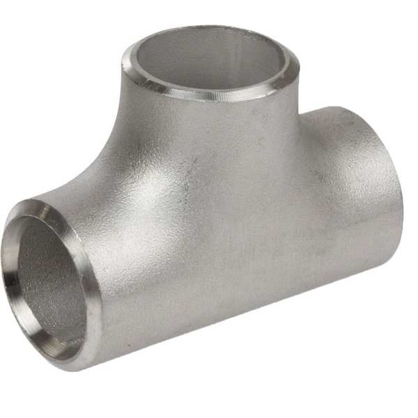Tee, 304 SS, 5 in Pipe Size, Buttweld