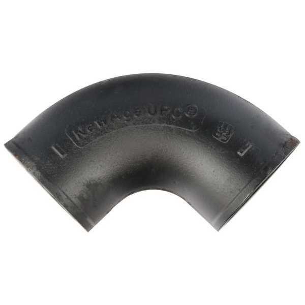 90 Bend, Cast Iron, 5 in Pipe Size, Socket