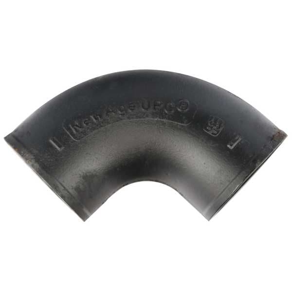 90 Bend, Cast Iron, 8 in Pipe Size, Socket