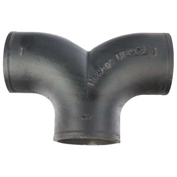 90 Double Bend, Cast Iron, 3 in, Socket