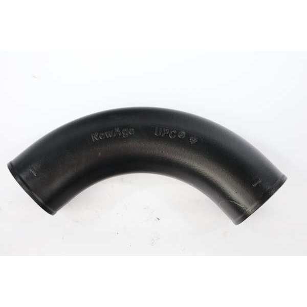 90 Long Sweep Bend, Cast Iron, 2 in