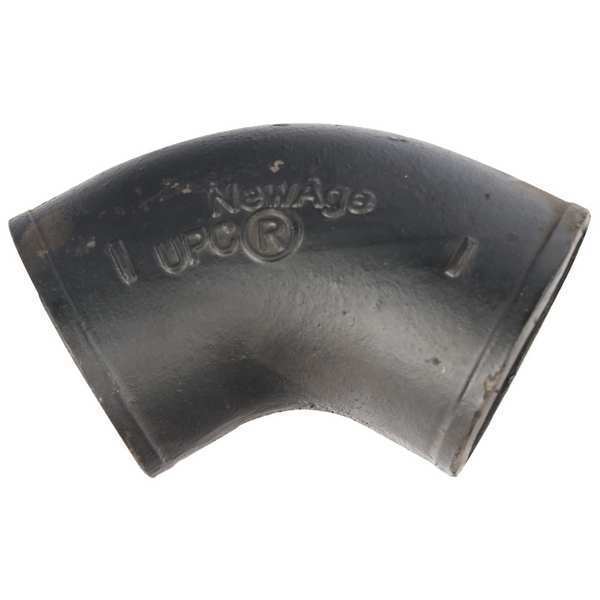 60 Bend, Cast Iron, 2 in Pipe Size, Socket