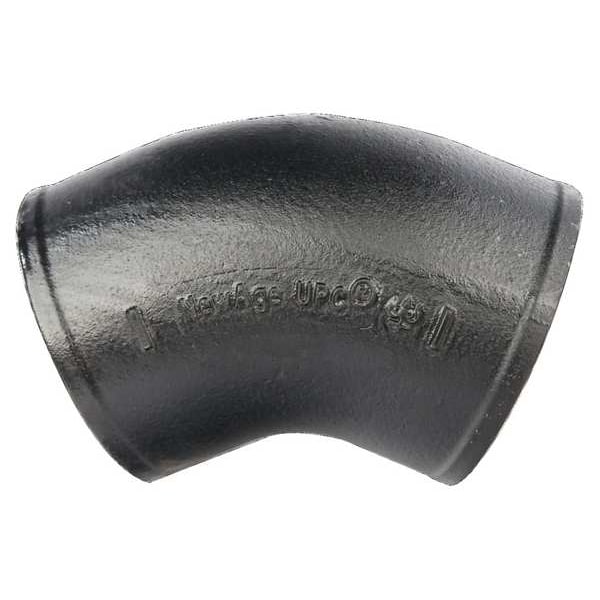 45 Bend, Cast Iron, 4