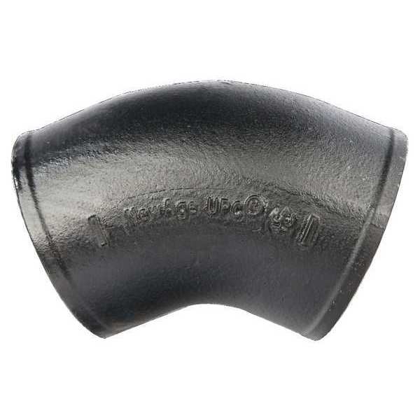 45 Bend, Cast Iron, 3