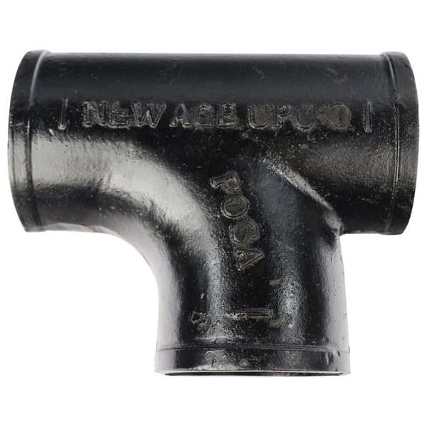 Tee, Cast Iron, 3 x 2 x 3 in, Socket
