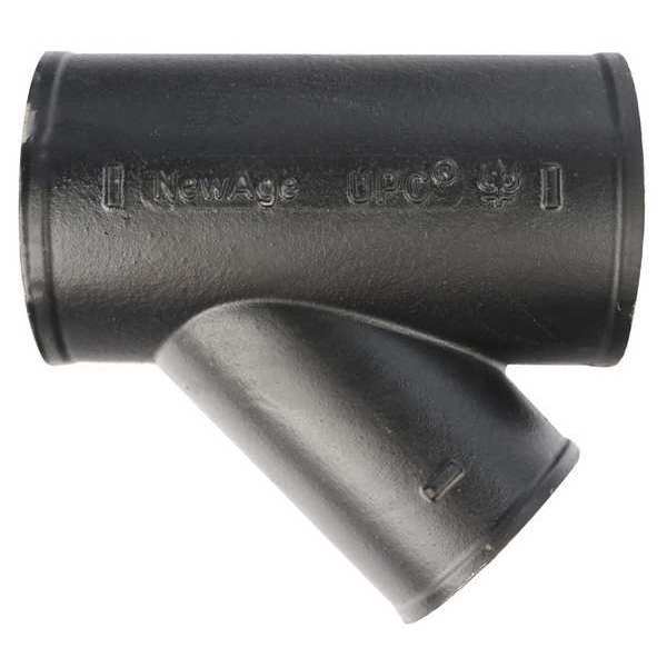 Wye, Cast Iron, 8 in Pipe Size, Socket