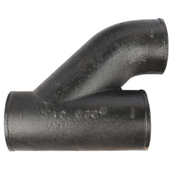 Wye, Cast Iron, 3 in Pipe Size, Socket