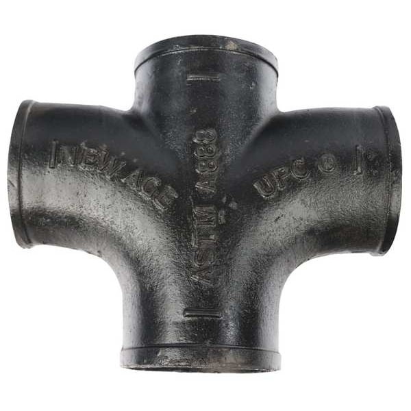 Sanitary Cross, Socket, 4 x 4 x 3 x 3 in