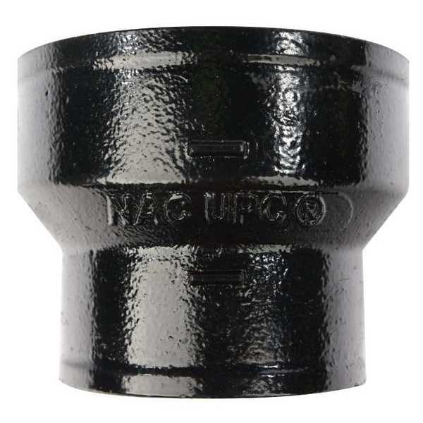 Reducing Coupling, Cast Iron, 2 x 1 1/2 in