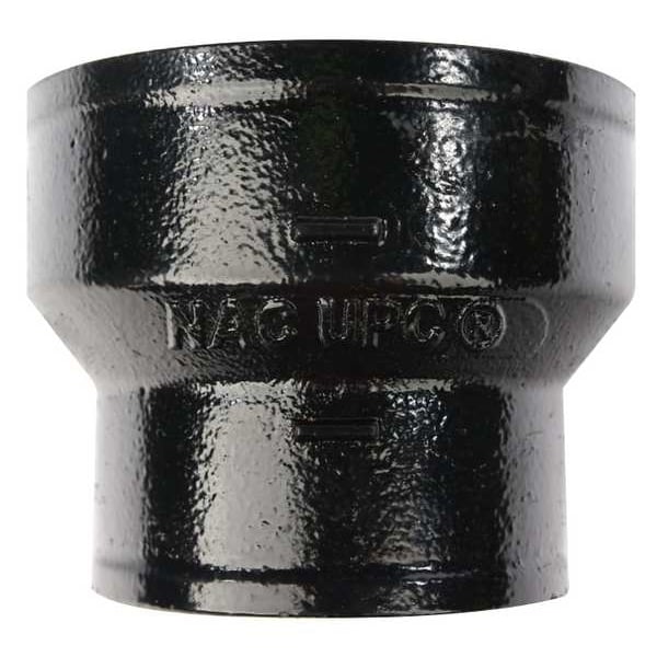 Reducing Coupling, Cast Iron, 6 x 2 in