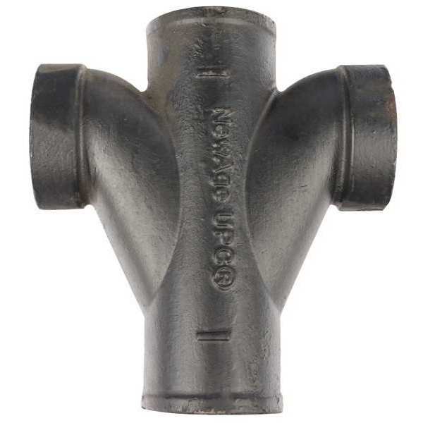 Cross, Cast Iron, 2 x 1 1/2 x 2 x 1 1/2 in