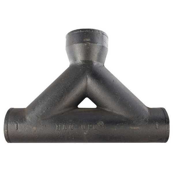Two-Way Baffle Cleanout, Cast Iron, 4 in