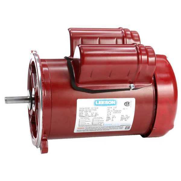 Drive Motor, Capacitor-Start/Run, 3/4 HP, 115/208-230V AC, 1,725 Nameplate RPM, 48Y Frame