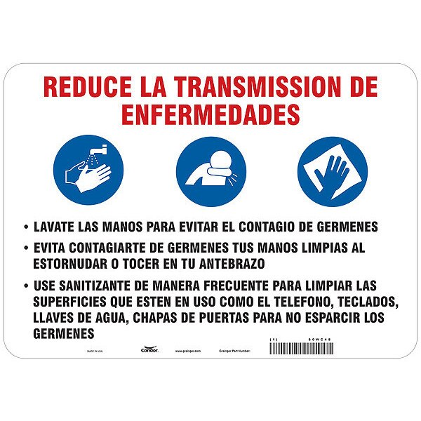 Safety Marking Label, 10 in x 14 in
