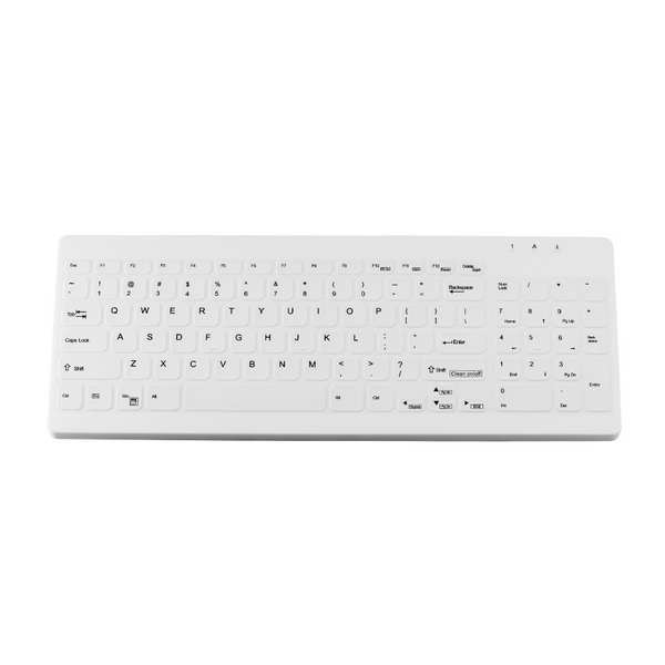 Keyboard, Corded, USB, White
