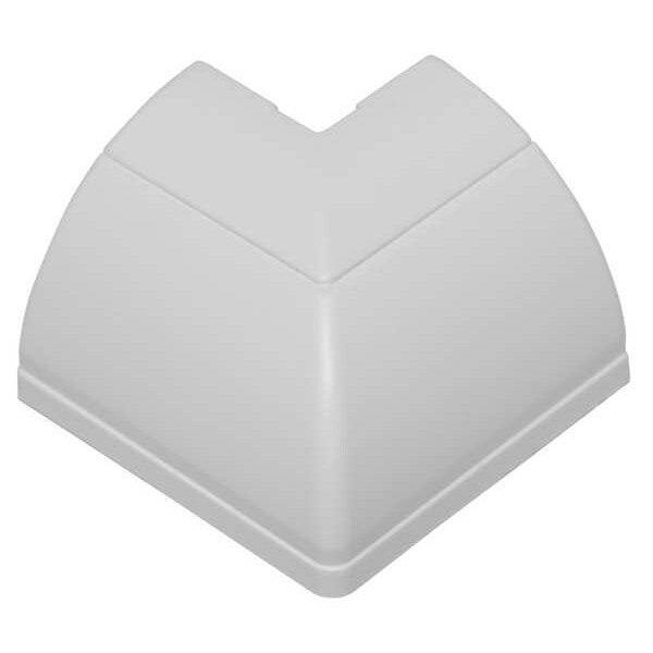 90 Degree External Elbow, Clip-Over, PVC