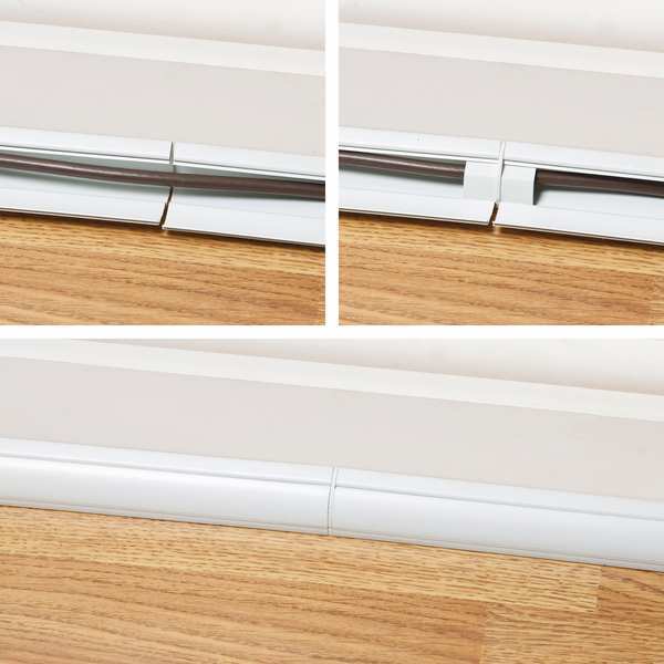 End Cap, Clip Over, PVC