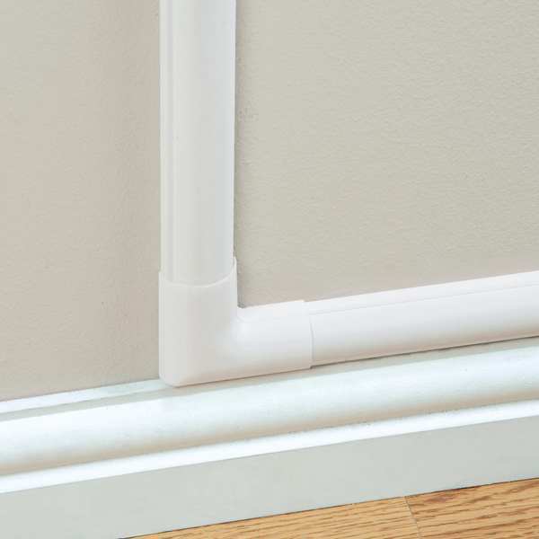 90 Degree Flat Elbow, PVC