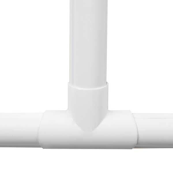 Tee, Clip-Over, PVC