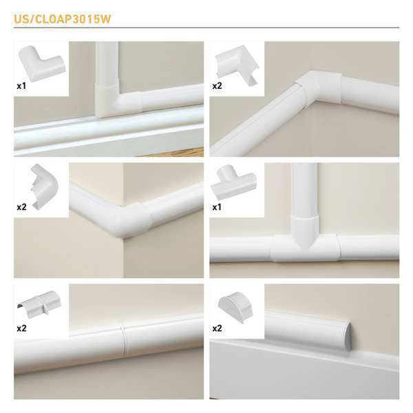 Accessory Multipack, Clip-Over, PVC
