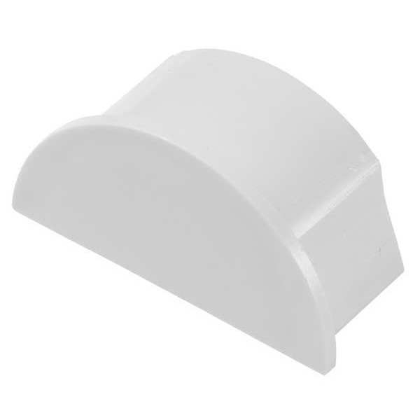 End Cap, Clip Over, PVC