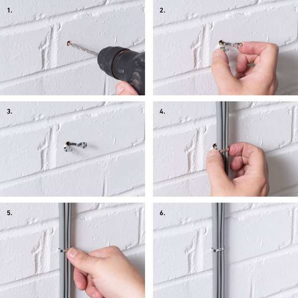 Cable Staple, Safe-D, SS, PK50