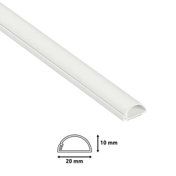 Hinge and Click Lock, Screw On, PVC