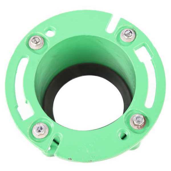Pipe Flange, Cast Iron, 4 in Pipe Size