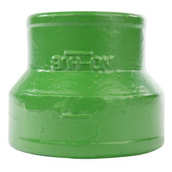 Reducing Coupling, Cast Iron, 3 x 2 in