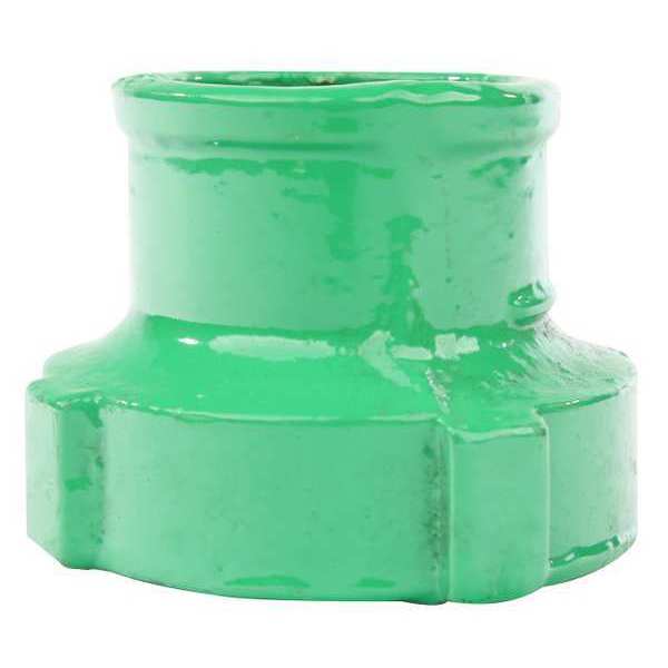 Tap Adapter, Cast Iron, 2 x 1 1/2 in