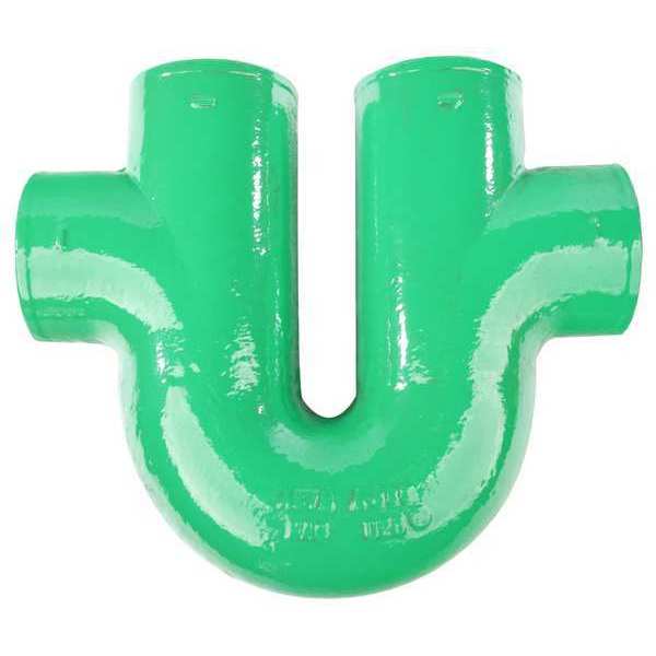 Running Trap, Cast Iron, 4 in, Socket