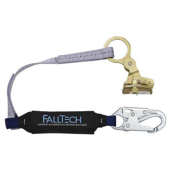 Rope Grab and Shock absorbing lanyard