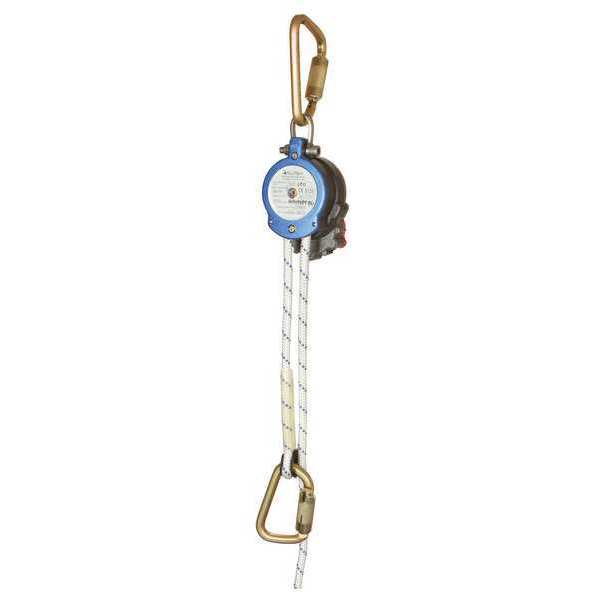 Decent Control, Steel Carabiner, Blue