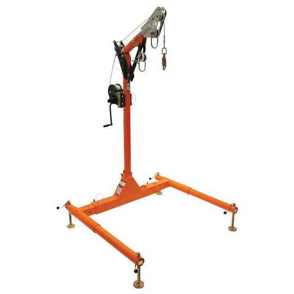 Davit, 5 pcs., 12 in Min. Offset, Al/Steel