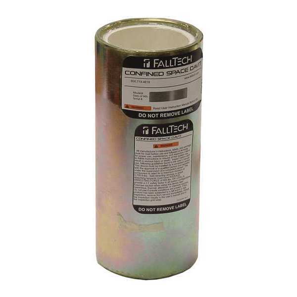 Permanent Sleeve, Steel Base, Gray, 9 in H