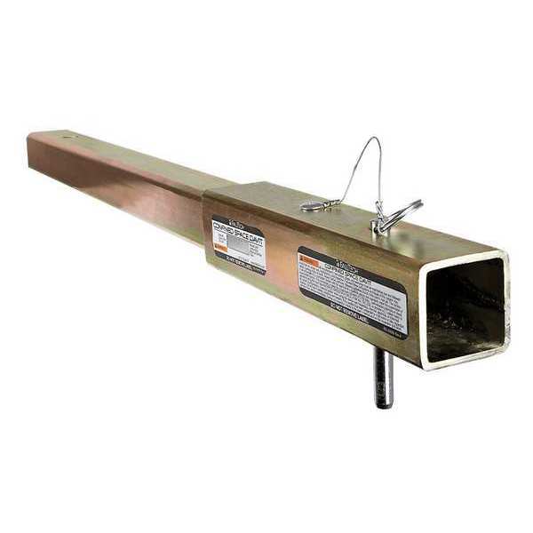 Vehicle Hitch Mount Extender, Plated