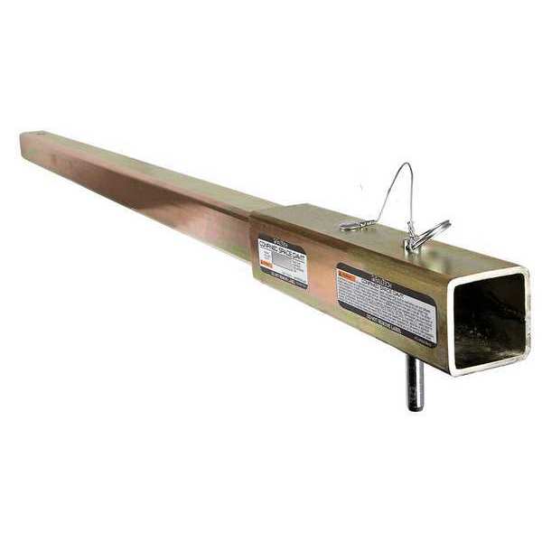 Vehicle Hitch Mount Extender, Plated