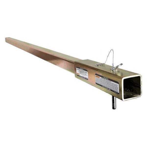Vehicle Hitch Mount Extender, Plated