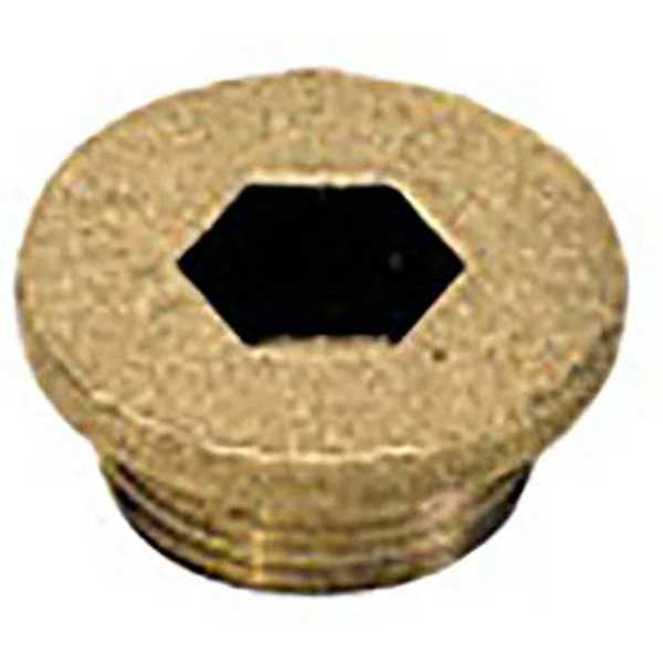 Internal Hex Head Plug w/Collar, 3/8 in L