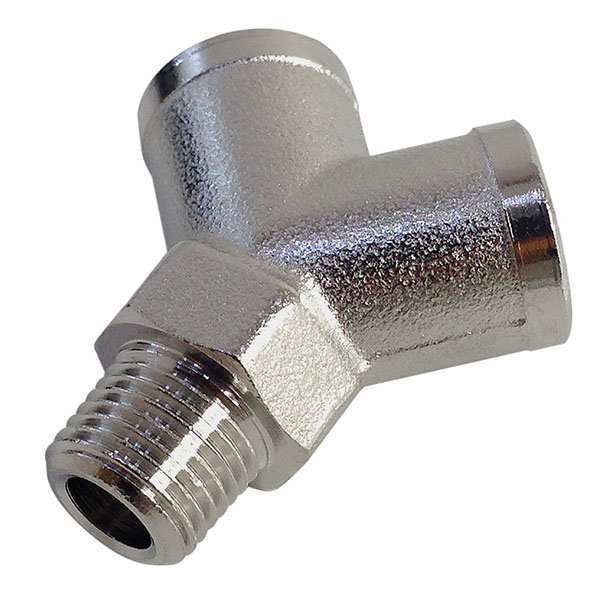 Female x Male Wye Connector, 1 1/4 in L