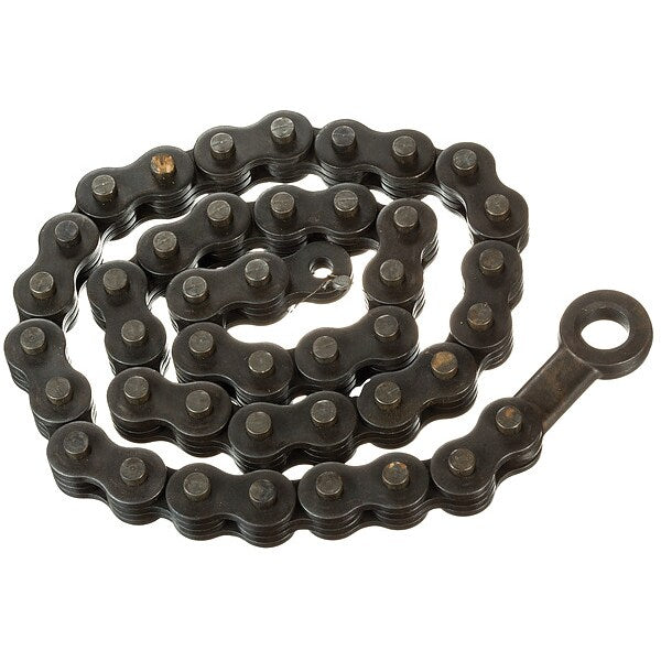 Chain, Knurled For Jaw Texture, Steel Jaw